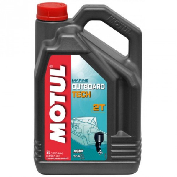Масло MOTUL OUTBOARD TECH 2T 5л в Южно-Сахалинске